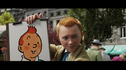 Tintin portrait