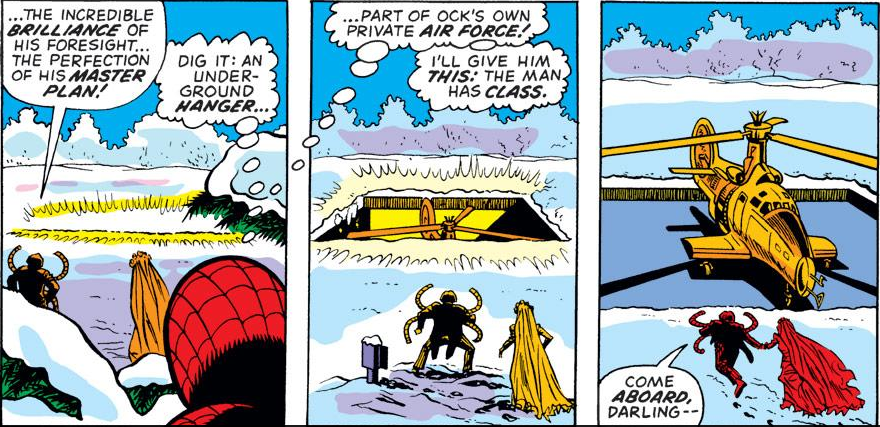 Doc Ock Wedding Helicopter