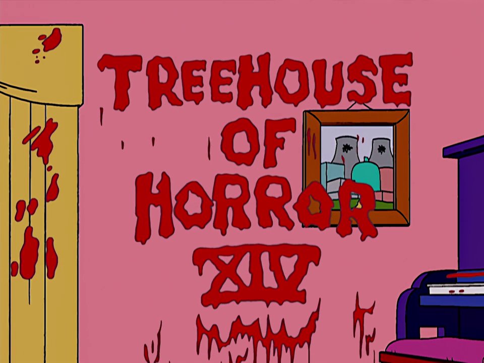 S15 E01 – Treehouse of Horror&nbsp;XIV