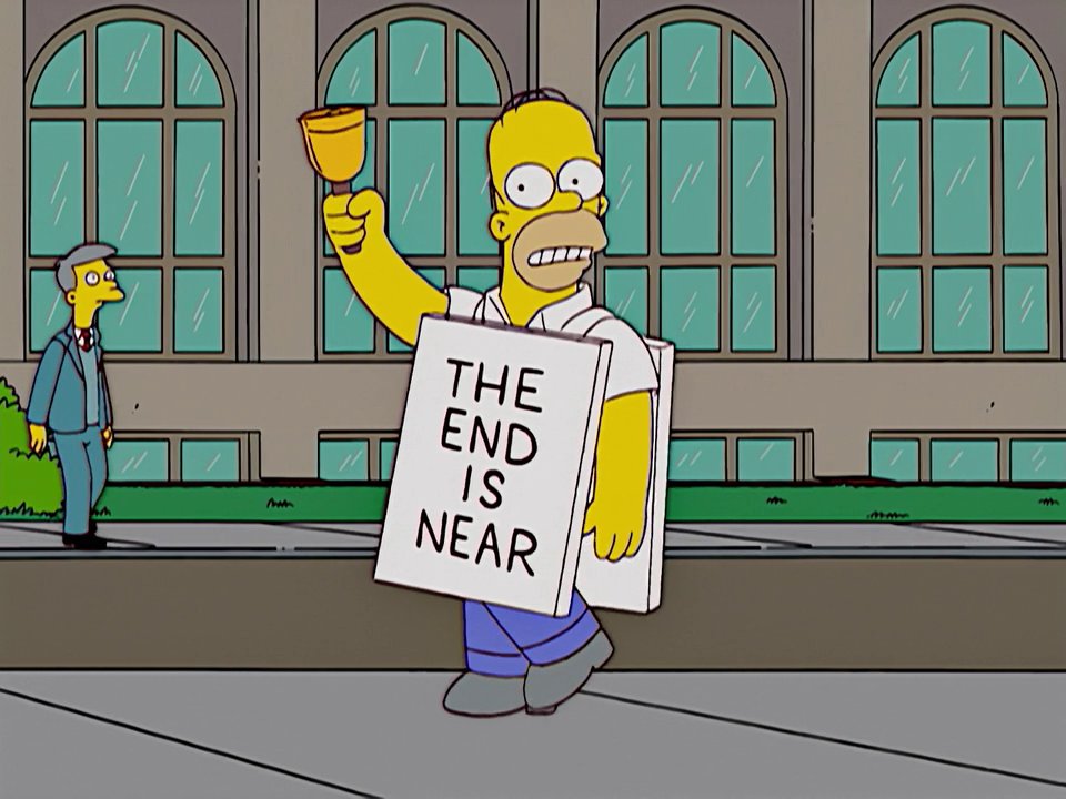 S16 E19 – Thank God It’s&nbsp;Doomsday