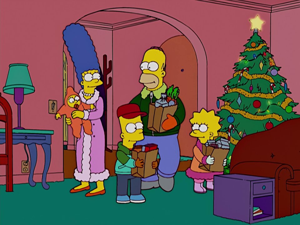 S17 E09 – Simpsons Christmas&nbsp;Stories
