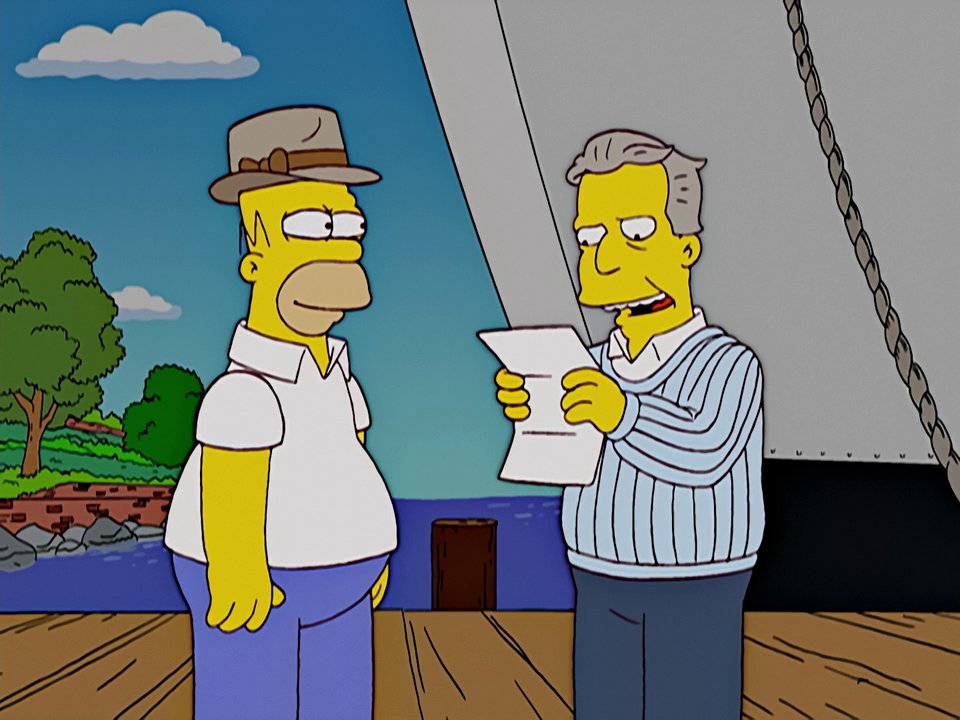 S17 E10 – Homer’s Paternity&nbsp;Coot