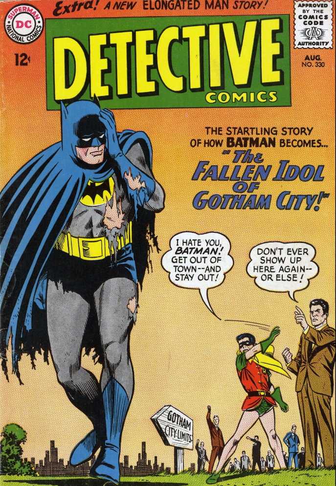 Issue 330 – “The Fallen Idol of Gotham&nbsp;City!”