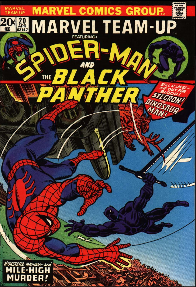 That Time Spider-Man and Black Panther Saved New York From an Invasion of&nbsp;Dinosaurs