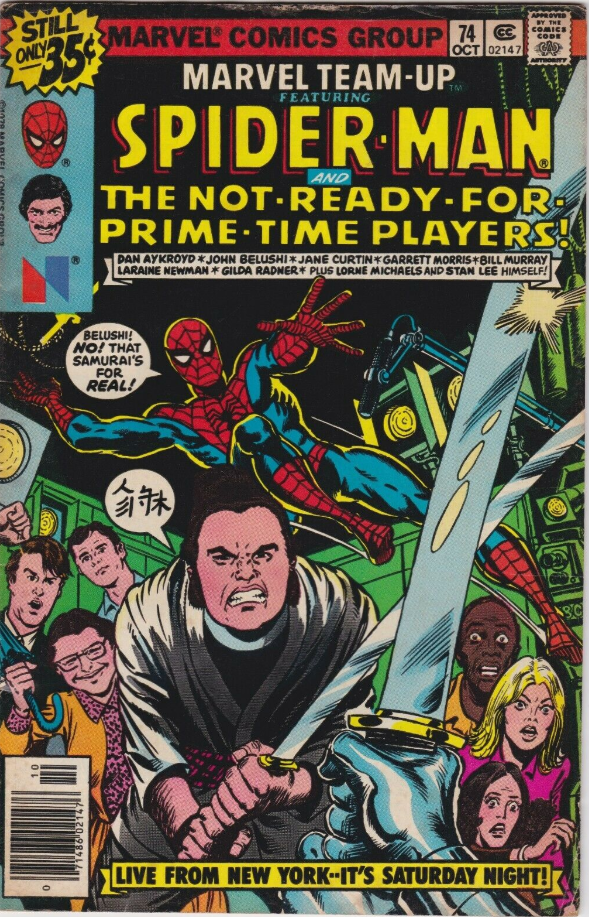 That Time Spider-Man Saved the Cast of Saturday Night Live from a Vengeful Samurai